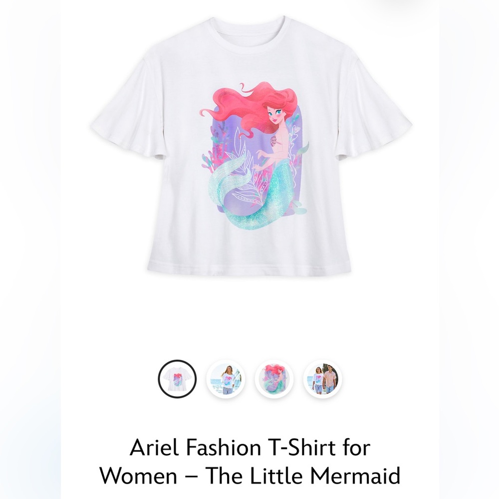 Disney Ariel Fashion T-Shirt - US 2X